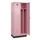 locker voor scheiding van kleding,HxBxD 1950x800x500mm,2vak
