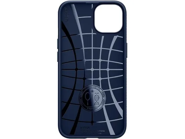 Spigen Case ACS03520 iPhone 13 Liquid Air mat marineblauw