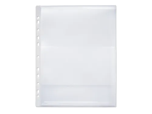 Showtas Oxford A4 PP 200µ glashelder met sluitklep 10 stuks