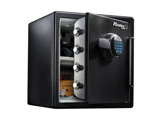 Kluis MasterLock brandvrij en waterdicht electronisch combi-slot XL Zw - 1