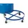 vatenonderwagen,laadvl. Ø 610mm,laad H 140mm,1x200l vat,platform open