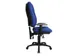 Bureaustoel Topstar Wellpoint 30 SY blauw stof