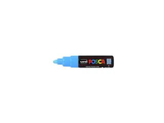 Verfstift Posca PC7M Brede Punt 4,5-5,5mm Lichtblauw - 1
