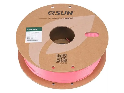 eSUN 3D printer Filament ePLA+HS 1,75mm Roze 1kg