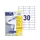 etiket Avery ILK 70x29,7mm 100 vel 30 etiketten per vel wit