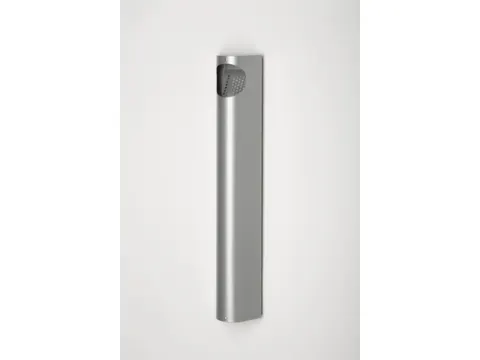 Wandasbak 3.5 liter Hxbxd 550x110x74mm Zilverkleurig Staal