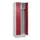 locker voor scheiding van kleding,HxBxD 1950x600x500mm,2vak