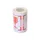 Waarschuwingsetiket IEZZY breekbaar 80mmx100m rood 250 stuks