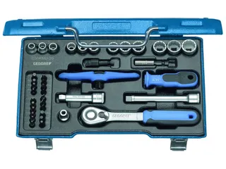 D 30 KMU-20 Dopsleutelset 3/8 inch 40-delig IN-IS-PH-PZ-TX-XZN - 3
