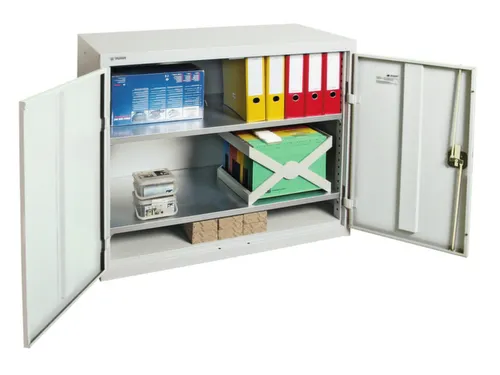 Kast Met Openslaande Deuren 900x1000x500mm 2legborden Staal