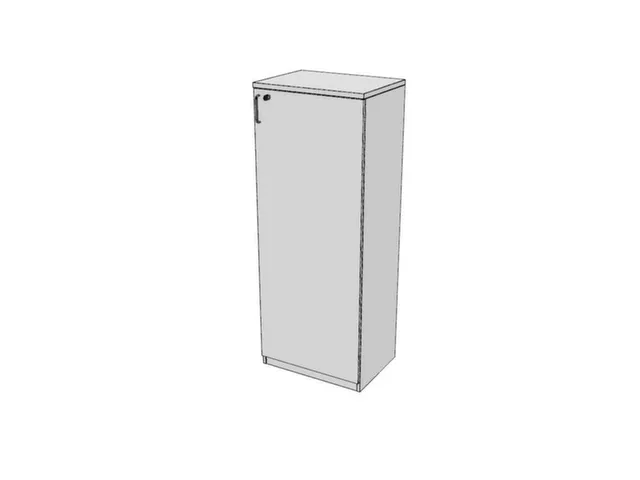 kantoorkast,HxBxD 1545x600x445mm,Bl-wit