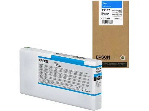 Inkcartridge Epson C13T913200 Cyaan 200Ml
