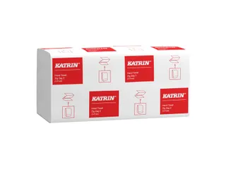 Handdoek Katrin z-vouw 2-laags 244x230mm 20x200 vel wit 35588 - 1