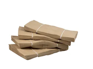 Papieren Afvalzak 70 Liter Gewicht 70g/m² B X Bruin - 4