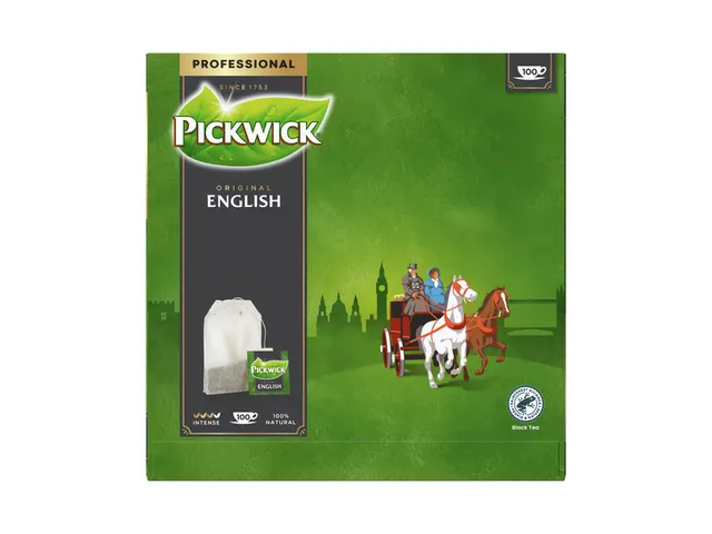 Zwarte Thee Pickwick engelse melange 100x2gr zonder envelop