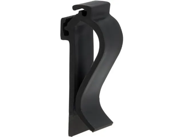 clip tag houder zwart X6