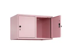 opzetkast,v. locker,2vak.,vak B 400mm,HxBxD 500x800x500mm,draaigrendel