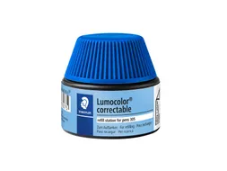 Viltstiftvulling Staedtler Lumocolor 305 non permanent correctable bl