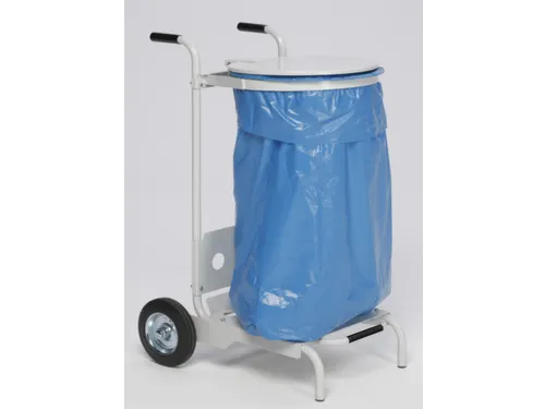 Mobiele Afvalverzamelaar 990x550x630mm Met Voetpedaal 2 Wielen