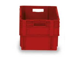 Euronorm Draaistapelbak Pp Hxlxb 320X600X400Mm 60L Rood - 1