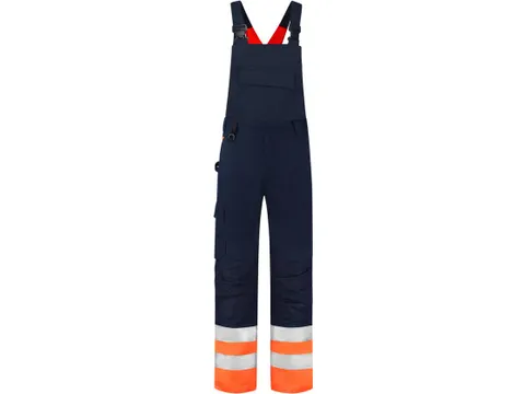 Tricorp 753006 Amerikaanse overall, fluo oranje/inktblauw, maat 44, pe