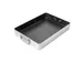 Pujadas 122040 Braadslede met grepen aluminium 40x30x6.5cm