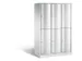 armoire multicases,corps RAL7035,face avant RAL7035