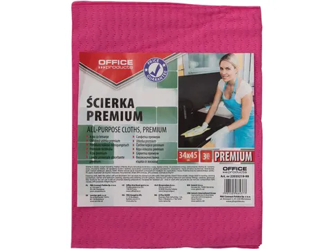 Office Products Huishouddoekjes Premium 34x45cm 5 Stuks Assorti