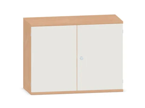 kantoorkast,HxBxD 770x1000x430mm,decor romp beuken,decor front wit