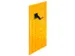 Gesleufde Plaat Staal Hxb 2000x450mm Staand Ral 9005 Gitzwart