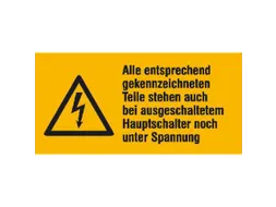 Waarschuwings-Combibord