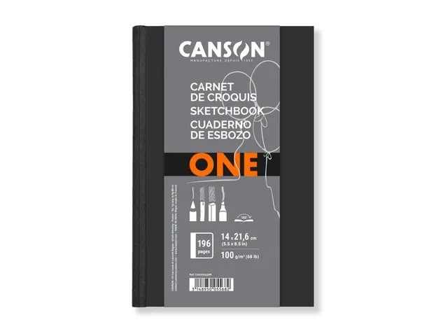 Tekenboek Canson Art Dummy 140x216mm 100gr 100vel