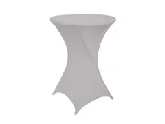 Tafelrok BRASQ voor statafel 80cm grijs