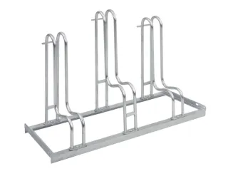 Fietsenrek L 1050mm 3plaatsen Enkelzijdig Te Schroeven Verzinkt - 1