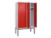 locker voor scheiding van kleding,HxBxD 2120x1200x500mm,4vak