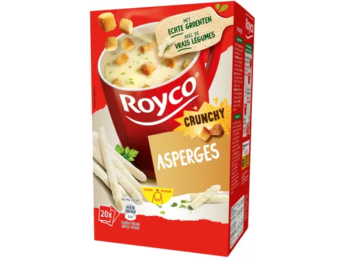 Soep Royco crunchy asperges 20 zakjes