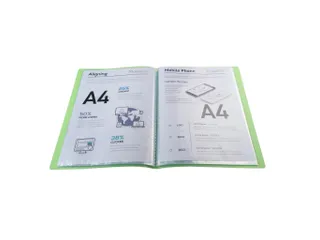 Showalbum Chromaline PP 40 tas A4 groen - 3