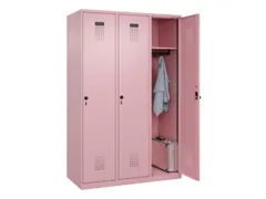locker,HxBxD 1850x1200x500mm,3vak,vak B 400mm,draaigrendel