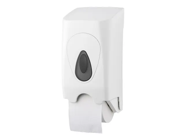 Toiletpapier Dispenser Voor Doprollen 2 rollen Wit