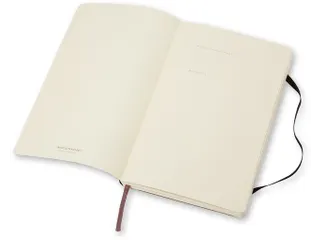 Notitieboek Moleskine large 130x210mm ruit 5x5mm soft cover zwart - 6