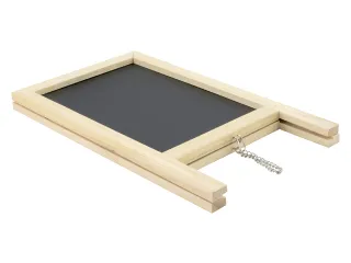 Krijtbord securit mini tafelstoepbord 24x15cm - 4
