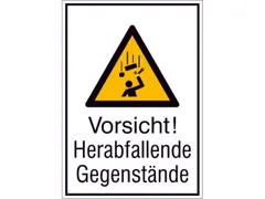 waarschuwings-combibord,v. binnen/buiten,Pas op! Vallende voorwerpen