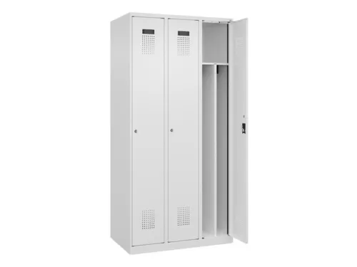locker voor scheiding van kleding,HxBxD 1850x900x500mm,3vak