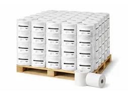 Poetsrol midi cellulose coreless 1-laags Pallet 48x6 Rol