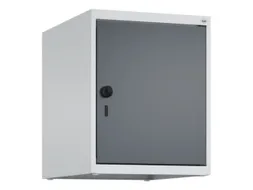 opzetkast,v. locker,1vak.,vak B 400mm,HxBxD 500x400x500mm,vleugeldeur