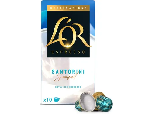 L'Or Destinations koffiecapsules Santorini Sunset 7/13 10 stuks