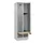 locker met bank,HxBxD 1950x600x815mm,2vak,vak B 300mm,cilinderslot