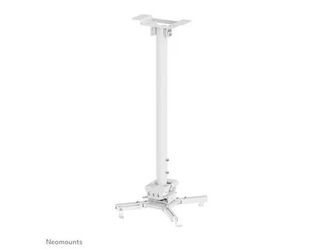Neomounts CL25-550WH1 Beamer plafondbeugel - max 35 kg - h 74,5-114,5