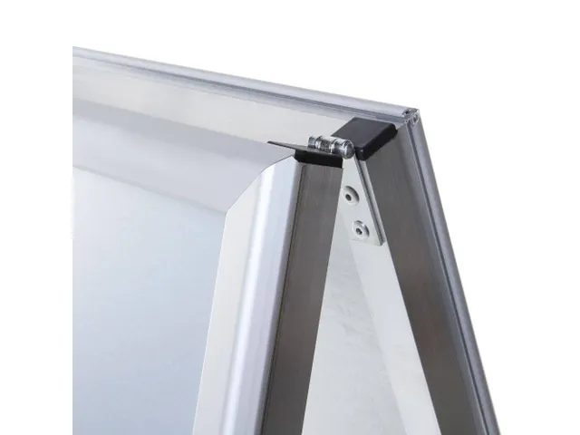 Stoepbord A1 complete set met print "Sign in here" Rood