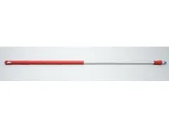 Ergonomische alusteel 1500x30mm Rood per stuk